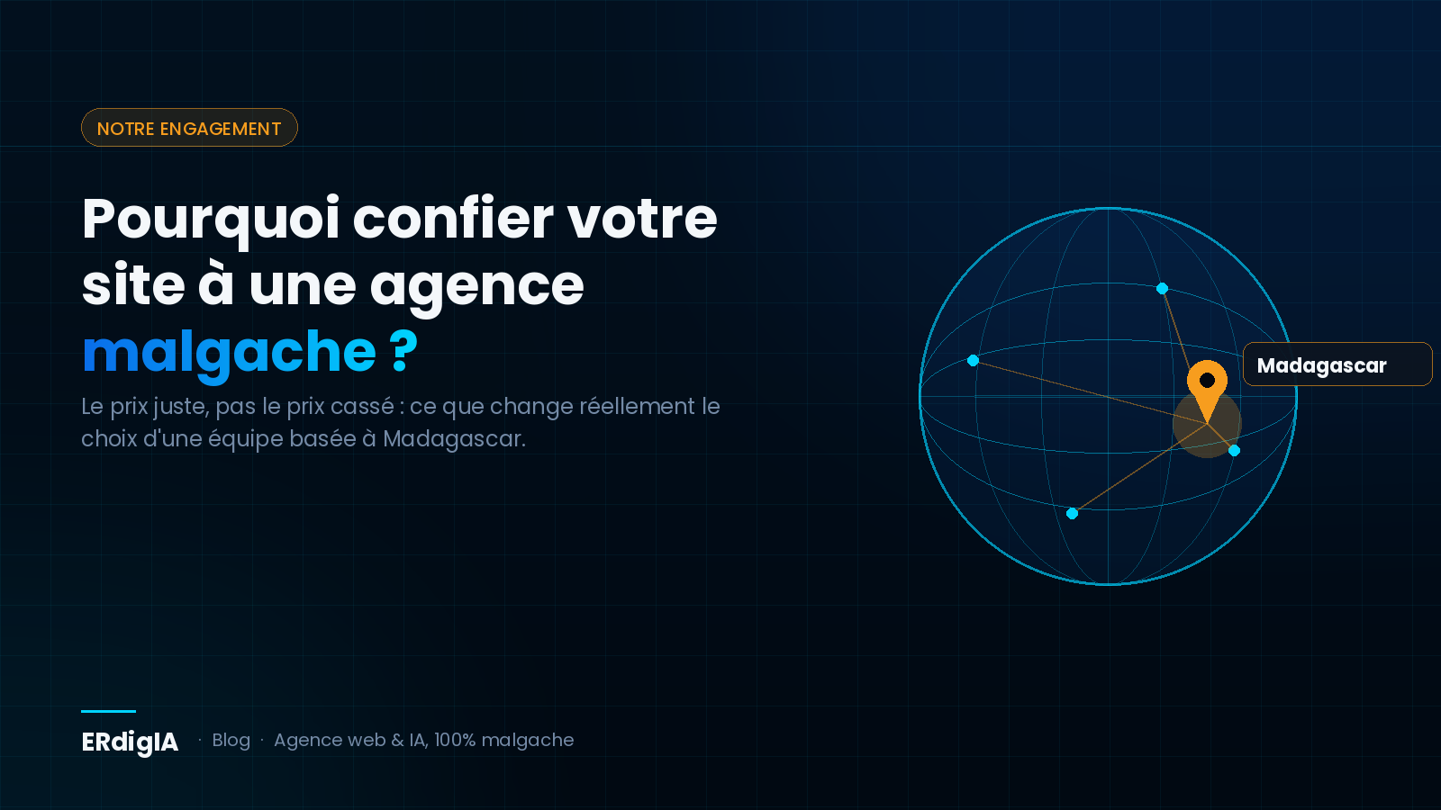 Pourquoi confier votre site à une agence malgache ?