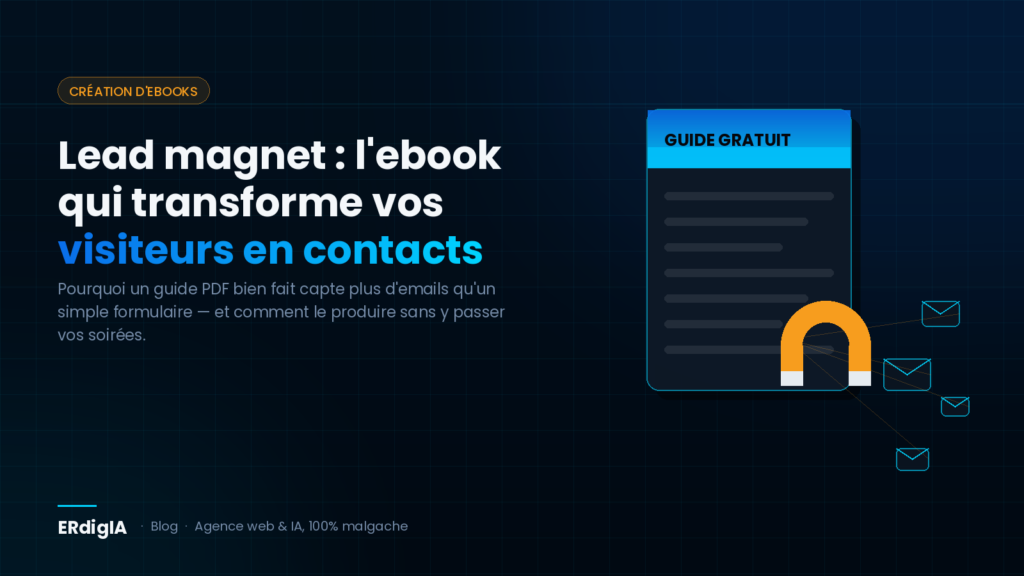 Lead magnet : pourquoi un ebook capte plus de contacts qu&rsquo;un formulaire
