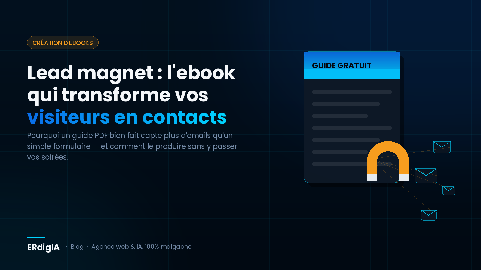 Lead magnet : pourquoi un ebook capte plus de contacts qu&rsquo;un formulaire